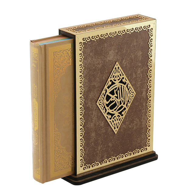 20*27 Cm Gold Pleksili Mermer Orta Boy Kutu