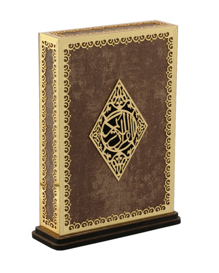 20*27 Cm Gold Pleksili Mermer Orta Boy Kutu