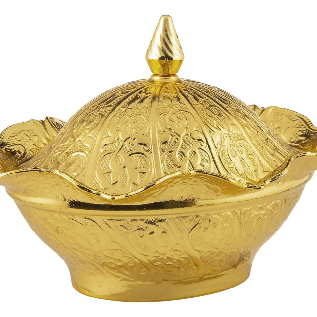 Oval Kapaklı Lalegül Tas