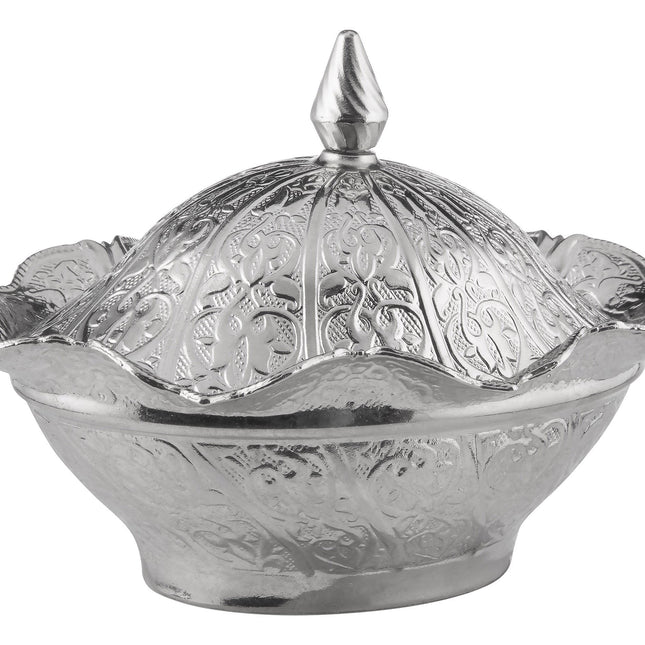 Oval Kapaklı Lalegül Tas