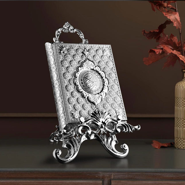 19x24 Cm Metal Hafız Kuran Kutusu