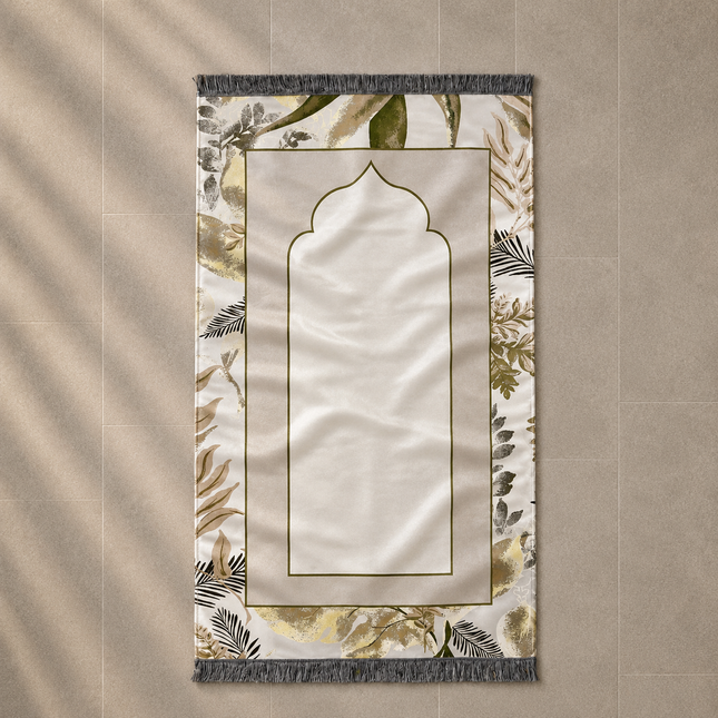 İpek Saten Flower Seccade