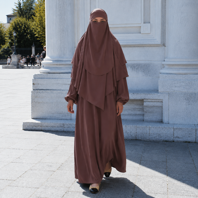 Sufleli Peçeli Üçlü Takım