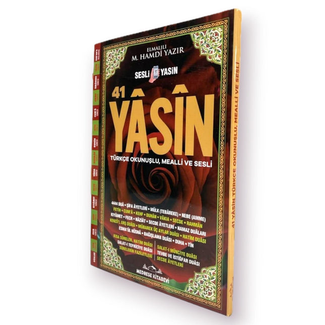 21x28 Cm 192 Sayfa Rahle Boy 41 Yasin Kitabı (50 Adet)