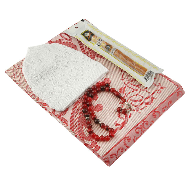 Erkeklere Özel Seccade Tesbih Hac Ve Umre Seti