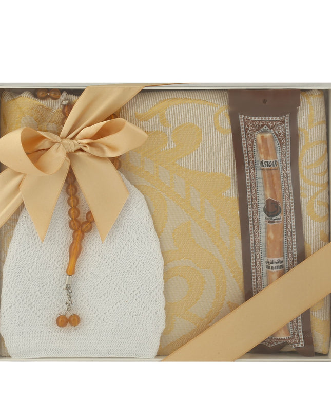 Erkeklere Özel Seccade Tesbih Hac Ve Umre Seti (32'li)