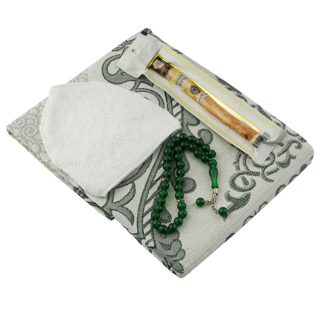 Erkeklere Özel Seccade Tesbih Hac Ve Umre Seti