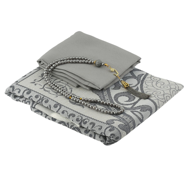 Kadınlara Özel Seccade Eşarp Tesbih Hac Ve Umre Seti