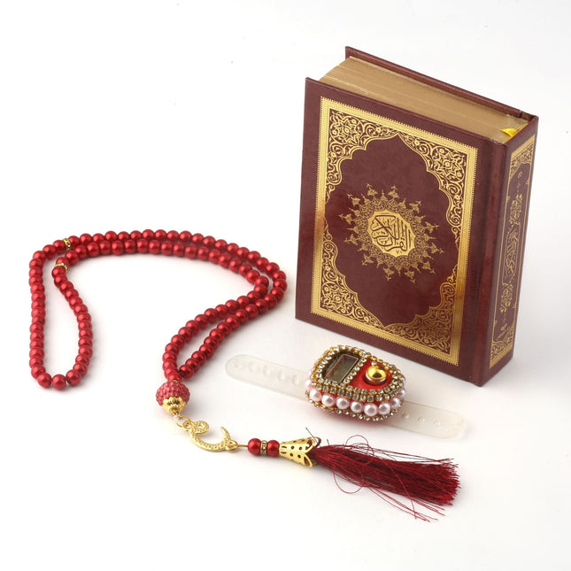 Ahsen Serisi Kuran-ı Kerim Tesbih Seti (Ahsen No:7)