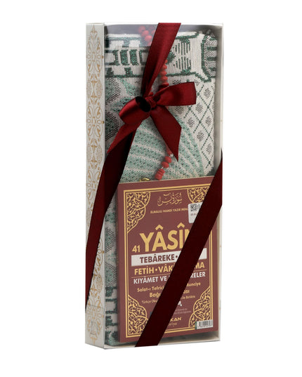 Hediyelik Yasin Seccade Tesbih Seti
