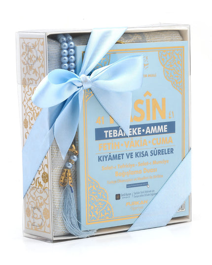 Hediyelik Yasin Seccade Tesbih Seti 30'Lu