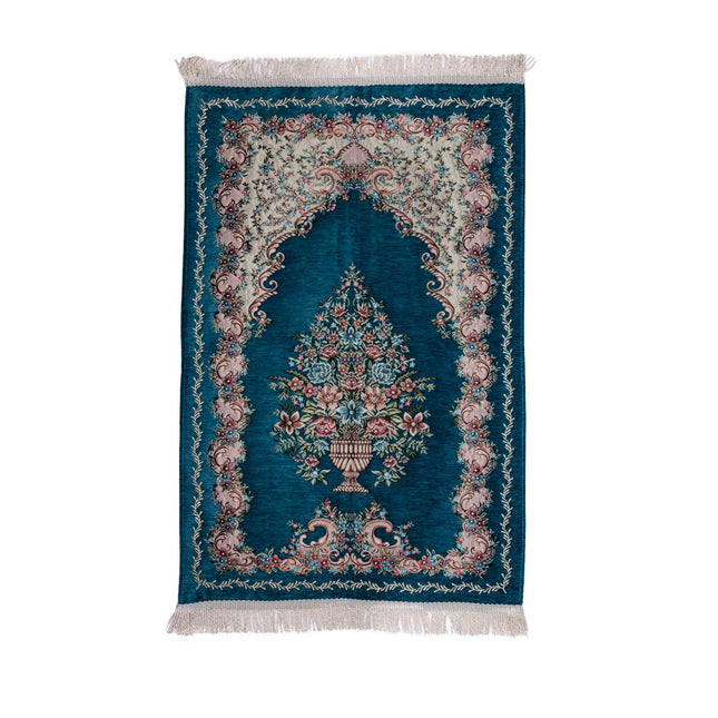 Lüks Astarlı Vazolu Seccade