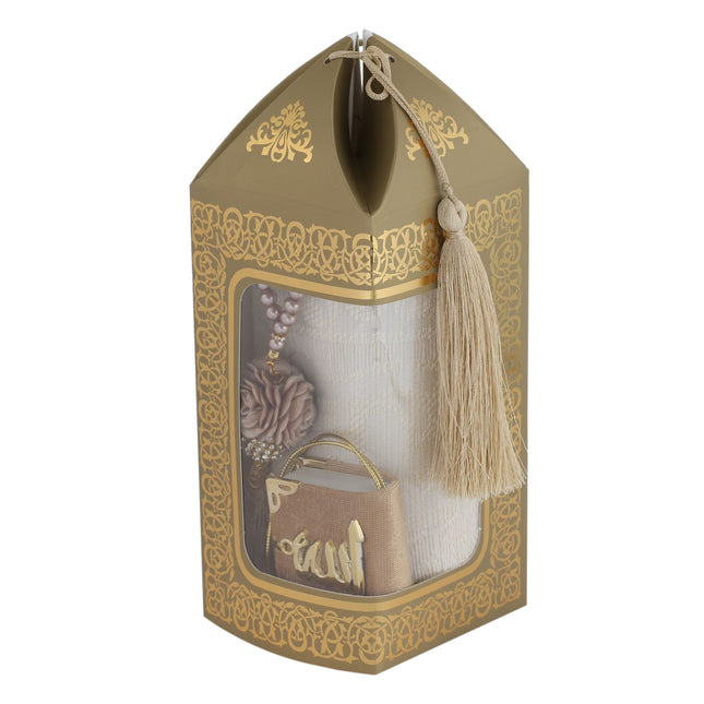 Bade Serisi Seccade Mini Kuran-ı Kerim Tesbih Seti