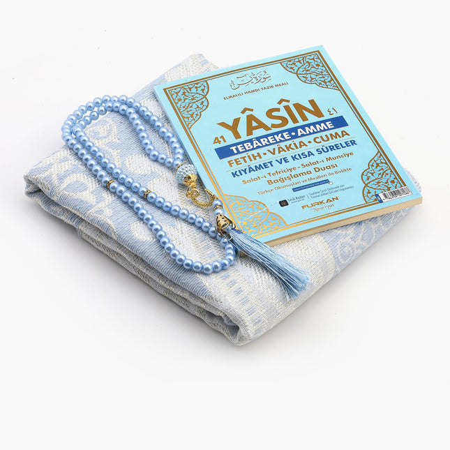 Hediyelik Yasin Seccade Tesbih Seti