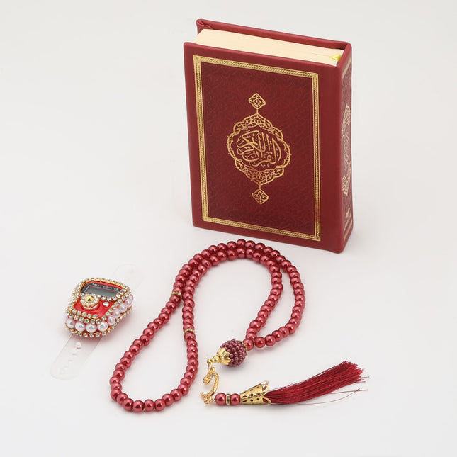 Ahsen Serisi Termo Deri Kuran-ı Kerim Tesbih