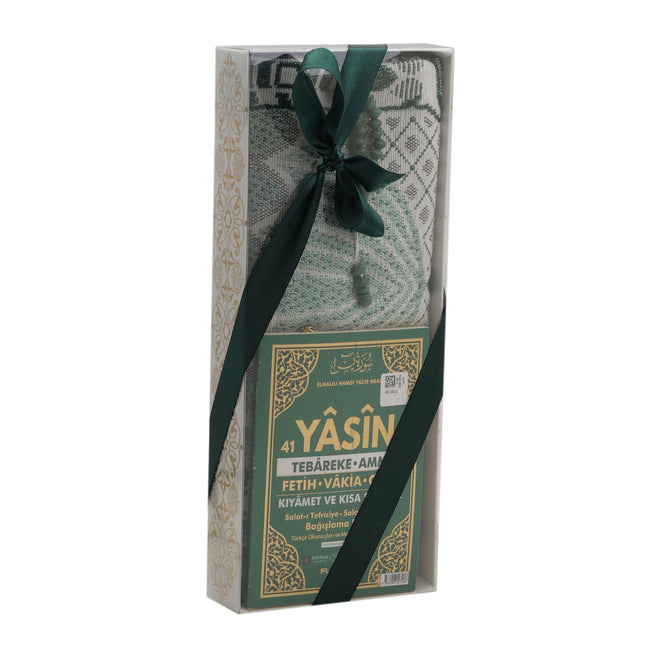 Hediyelik Yasin Seccade Tesbih Seti