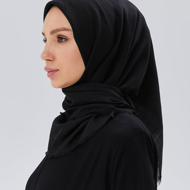 100 Cm Flamlı Düz Eşarp 10'Lu Paket