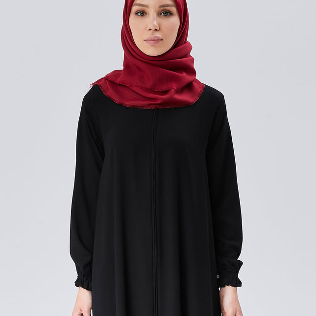 100 Cm Flamlı Düz Eşarp 10'Lu Paket