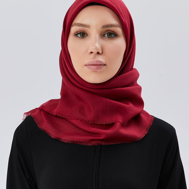 100 Cm Flamlı Düz Eşarp 10'Lu Paket