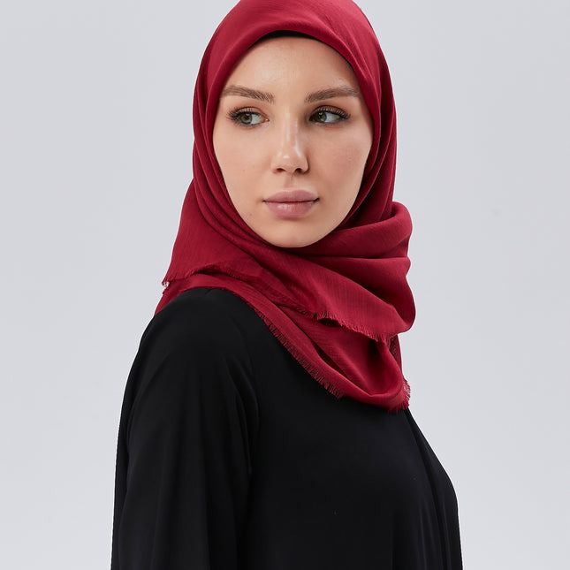 100 Cm Flamlı Düz Eşarp 10'Lu Paket