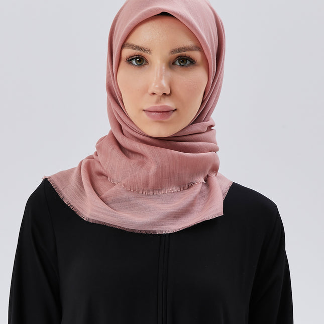 100 Cm Flamlı Düz Eşarp 10'Lu Paket