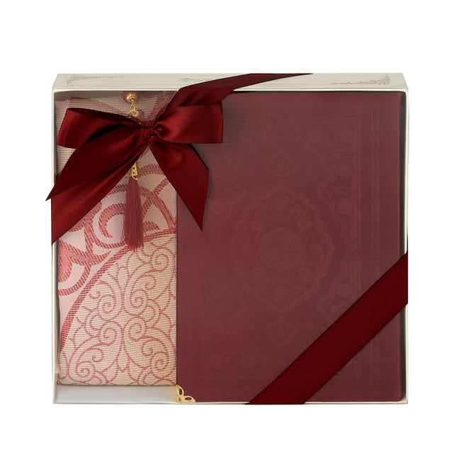 Özel Desen Soğuk Baskı Kuran-ı Kerim Hediye Seti