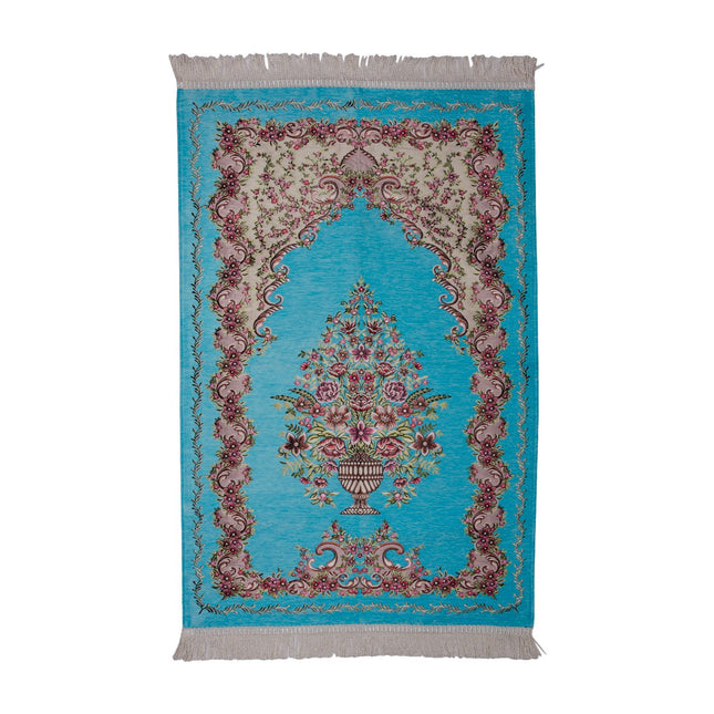 Lüks Astarlı Vazolu Seccade