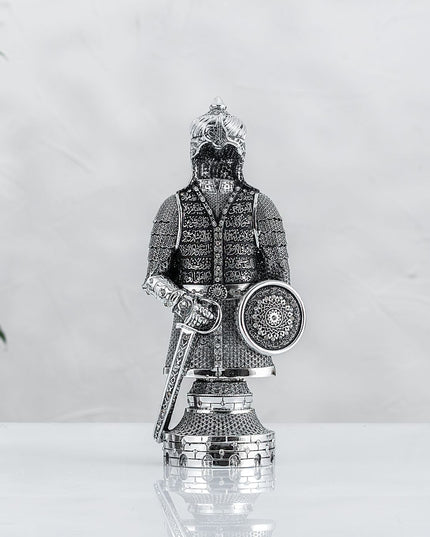 21 Cm Küçük Fetih Zırh Biblo