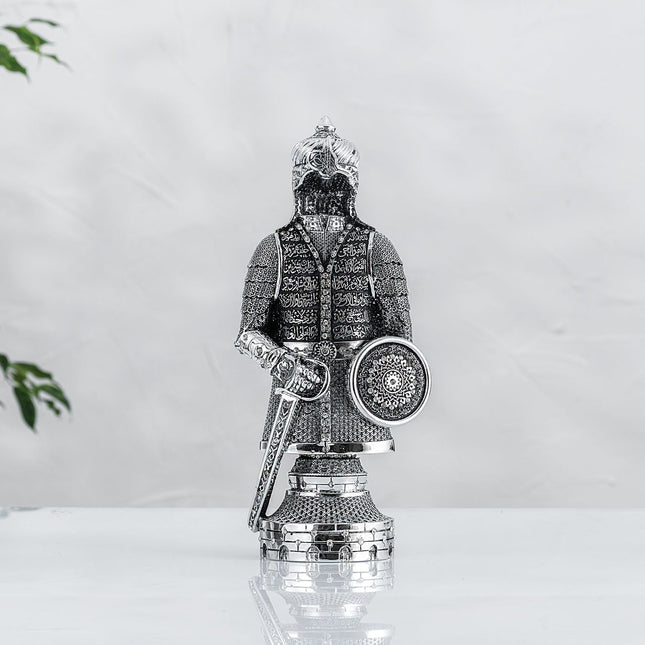 21 Cm Küçük Fetih Zırh Biblo