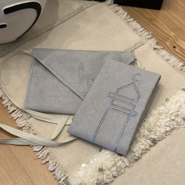 Çantalı Desenli Seyahat Seccadesi 50'Li