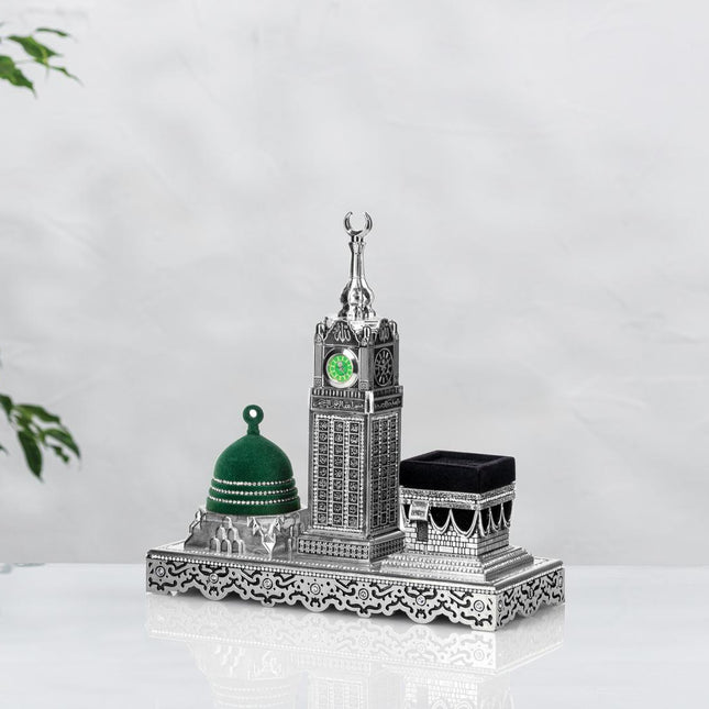 27 Cm Üçlü Zemzem Kabe Mescidi Nebevi Biblo