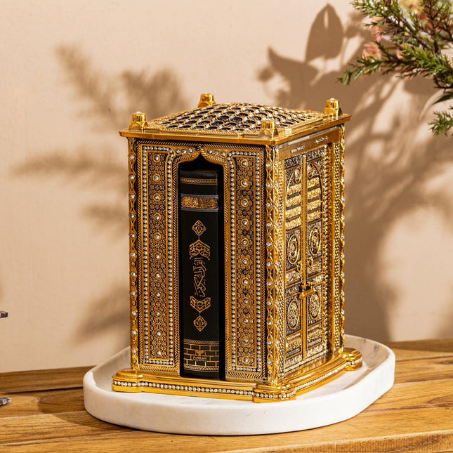 14x17x23 Cm Kabe Üç Kapılı Kuran-ı Kerim Kutusu Biblo