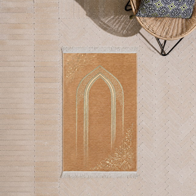 70x110 Cm Saçaklı Lalezar Şönil Seccade 560 Gr (10 Adet)