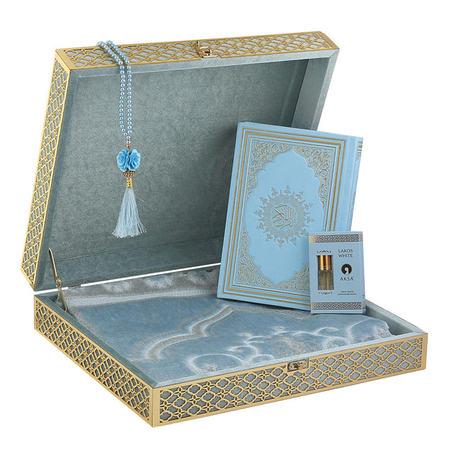 Topkapı Serisi Kadife Kuran-ı Kerim Seti