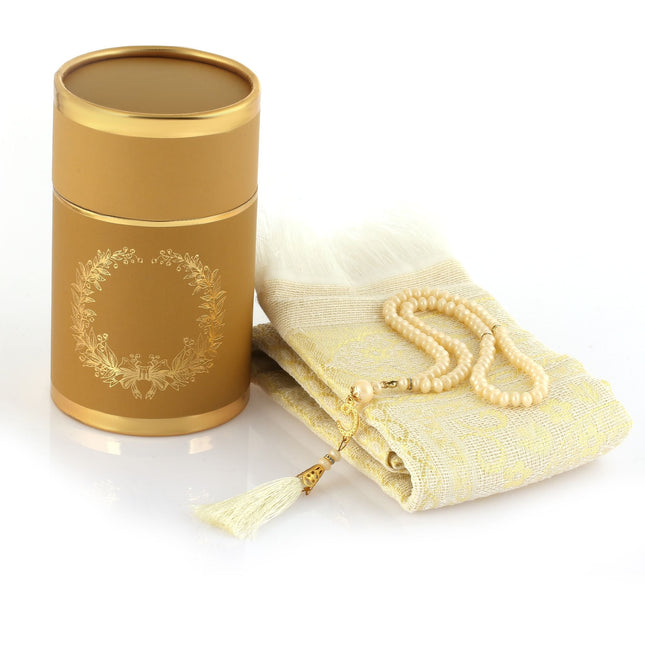 Hediyelik Tafta Seccade Tesbih Seti 36'Lı