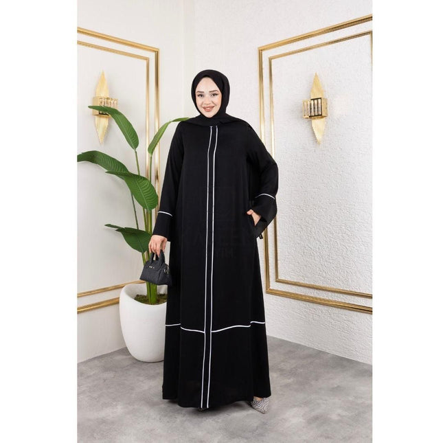 Katre Beyaz Biyeli Dubai Ferace