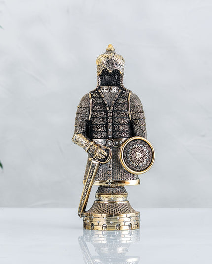 27 Cm Küçük Fetih Zırh Biblo