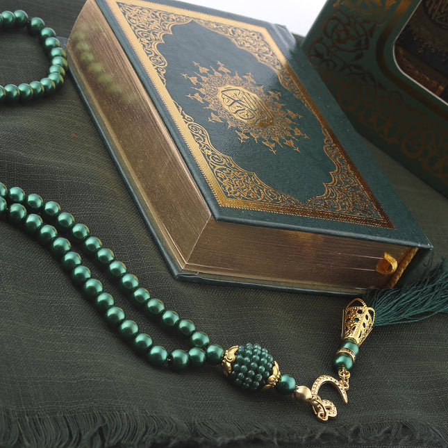 Bade Serisi Kuran-ı Kerim Şal Tesbih Seti
