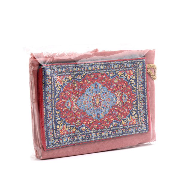 100x100 cm Eko Tek Flamlı Düz Eşarp ve 10x16 cm Otantik Cüzdan Seti (25 Adet)