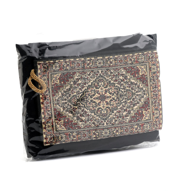 100x100 cm Eko Tek Flamlı Düz Eşarp ve 10x16 cm Otantik Cüzdan Seti (25 Adet)