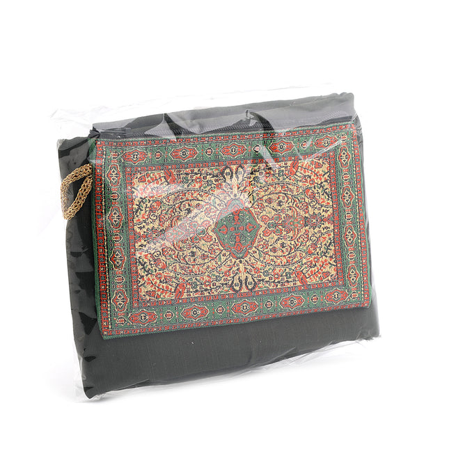 100x100 cm Eko Tek Flamlı Düz Eşarp ve 10x16 cm Otantik Cüzdan Seti (25 Adet)