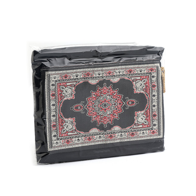 100x100 cm Eko Tek Flamlı Düz Eşarp ve 10x16 cm Otantik Cüzdan Seti (25 Adet)