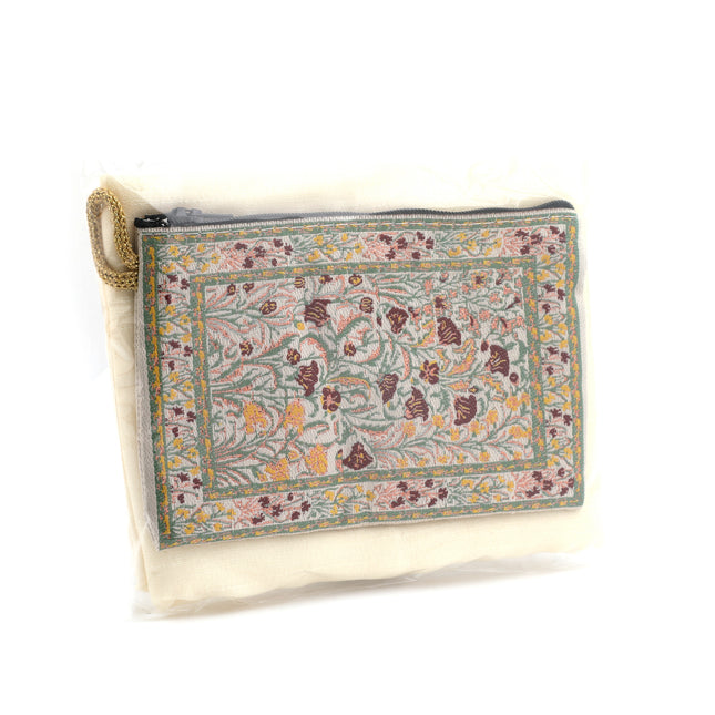 100x100 cm Eko Tek Flamlı Düz Eşarp ve 10x16 cm Otantik Cüzdan Seti (25 Adet)