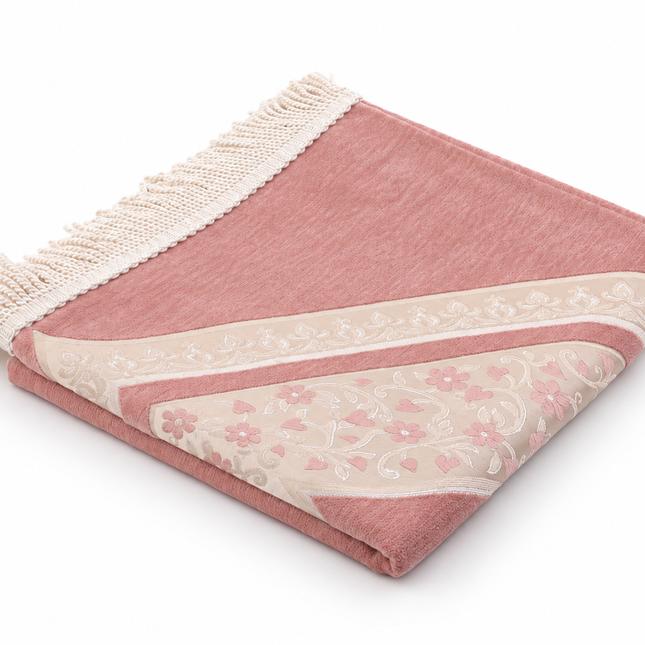 Lüks Astarlı Rüya Seccade (70x110 cm - 875 Gram Extra Dolgun Doku)