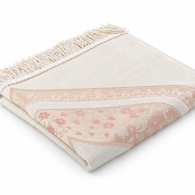 Lüks Astarlı Rüya Seccade (70x110 cm - 875 Gram Extra Dolgun Doku)
