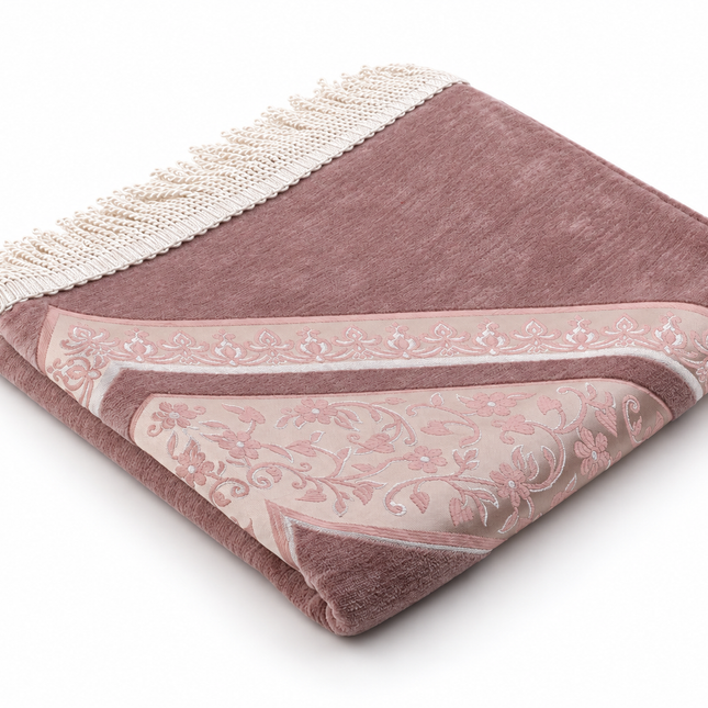 Lüks Astarlı Rüya Seccade (70x110 cm - 875 Gram Extra Dolgun Doku)