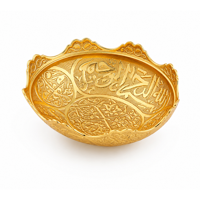 Oval Dilimli Maşallah Tas