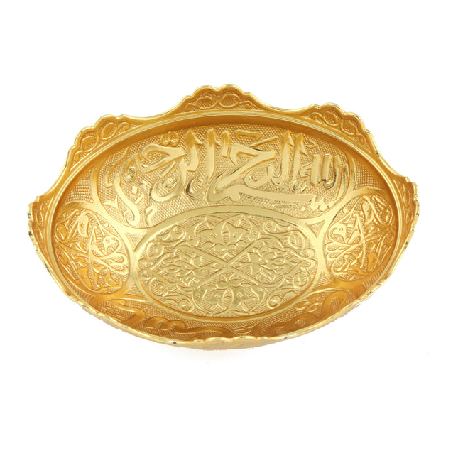 Oval Dilimli Maşallah Tas