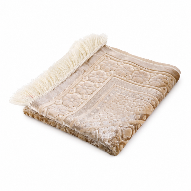 70x110 Cm Lüks Kadife Begüm Seccade 860 Gr (10 Adet)