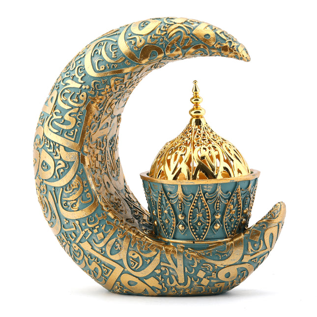 15x11 Cm Hilal El Boyama Buhurdanlık Biblo